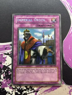 Yugioh Imperial Order PSV-104 Secret Rare Unlimited HP REVERSE SECRET ERROR - Image 1