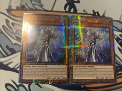 Yugioh Silent Magician Quarter Century Secret Rare RA02-EN012 x2 Near Mint - Image 1