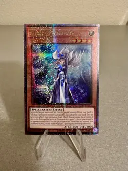 Yu-Gi-Oh! Silent Magician (Quarter Century Secret Rare) RA02-EN012 25th NM - Image 1