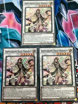 Yugioh Aromaseraphy Sweet Marjoram Chim-EN034 Super Rare NM - Image 1