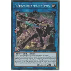 Tri-Brigade Ferrijit the Barren Blossom Yu-Gi-Oh! MP21-EN196 1st Secret Rare - Image 1