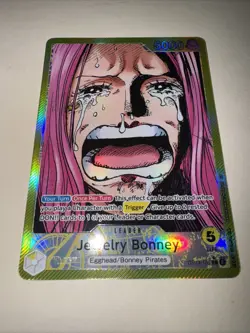 One Piece TCG OP13-100 Jewelry Bonney Alt Art Leader AA Card Game CCG English - Image 4