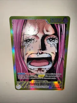 One Piece TCG OP13-100 Jewelry Bonney Alt Art Leader AA Card Game CCG English - Image 5