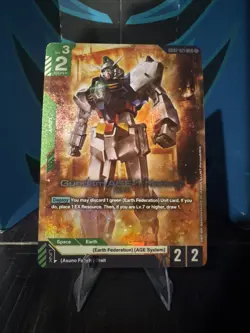 Gundam AGE-1 Normal LR - GD02-021 - Dual Impact Gundam TCG Card Game - Image 1