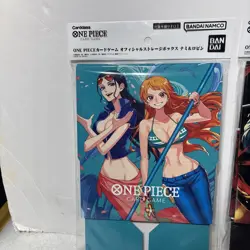 One Piece Card Game Official Storage Box lot Nami & Robin and zoro and sanji - Image 2