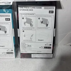 One Piece Card Game Official Storage Box lot Nami & Robin and zoro and sanji - Image 4