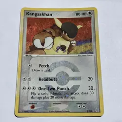 Kangaskhan 6/112 EX FireRed & LeafGreen Revere Holo Rare Pokemon Card HP - Image 2