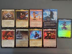 Lot of 8x Rare 1x Uncommon Avatar TLA Magic the Gathering Cards Foil & Reg NM - Image 1