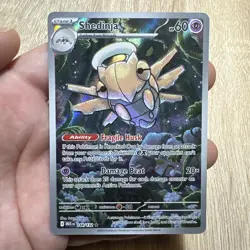 Pokemon TCG Shedinja Mega Evolutions Shiny Rare 144/132 NM Card - Image 1