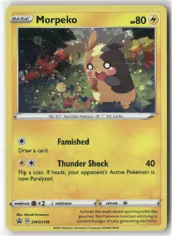 Pokemon Morpeko - Promo SWSH: Sword & Shield Promo Cards SWSH116 LP - Image 1