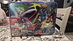 2025 Pokemon Collector Chest Fall Tin Trading Cards. - Image 1