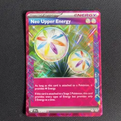 Pokemon Neo Upper Energy TCG 162/162 Temporal Forces Ace Spec Rare Holo Card - Image 1