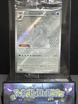 Pokemon Card Crabominable 149/142 Illustration Holo Rare Stellar Crown Sealed NM - Image 1