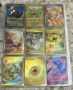 Pokemon Card Collection Binder Ex V Full Art Illustration Rare Lot of 144! - Image 1