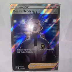 Pokemon Boss's Orders SWSH251 SEALED 4 Cards-1x Full Art-3x Holo Pokemon Card - Image 1