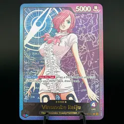 Vinsmoke Reiju OP06 Gold Leader PROXY CARD- ENGLISH- High Quality Texture - Image 1