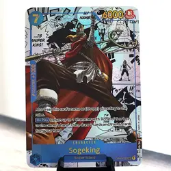 [ART CARD] Sogeking OP03 Manga CUSTOM- ENGLISH- High Quality Texture - Image 2