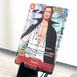 [ART CARD] Shanks OP01 Manga CUSTOM - ENGLISH- High Quality Texture - Image 3