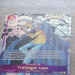 [ART CARD] Trafalgar Law OP05 Manga CUSTOM- ENGLISH- High Quality Texture - Image 5