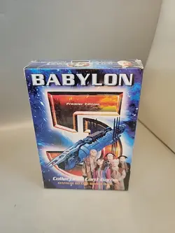 Babylon 5 Collectible Card Game Premier Edition 60 Card Starter Deck Sealed - Image 1