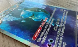 [ART CARD] Blastoise ex 200/165 CUSTOM-High Quality Texture *READ DESCRIPTION* - Image 4