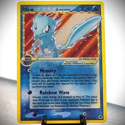 [ART CARD] Mew Star 101/101 (Delta Species) CUSTOM- *READ DESCRIPTION - Image 3