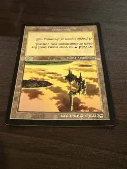 WOTC MtG Urza's Saga Serra's Sanctum (R) NM - Image 4