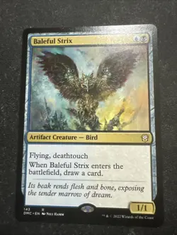 Baleful Strix Commander: Dominaria United Regular - Image 1