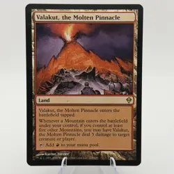 Magic MTG: Valakut, The Molten Pinnacle - Zendikar (ZEN) #228 (Near Mint) - Image 1