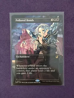 Polluted Bonds (Anime Borderless) Wilds of Eldraine: Enchanting Tales Regular - Image 1