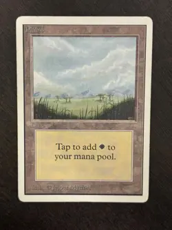Plains - # 289 MP/LP (Magic the Gathering Unlimited Edition) - Image 1