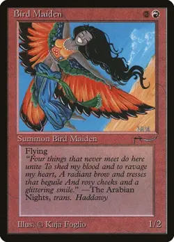 Bird Maiden Arabian Nights HP MTG - Image 1