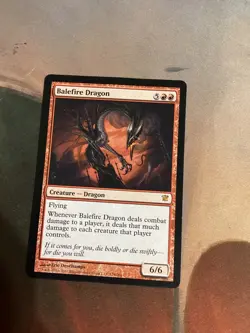 Balefire Dragon MTG Innistrad NM - Image 1
