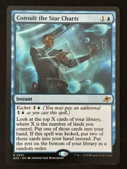 1x MTG Consult the Star Charts - Edge of Eternities (EOE) #51 - Magic - Image 1
