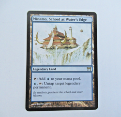 MTG Minamo, School at Water's Edge Kamigawa Rare Magic The Gathering NM - Image 1
