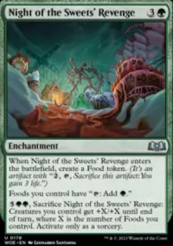 Night of the Sweets' Revenge Wilds of Eldraine (WOE) 178 MTG Regular - Image 1