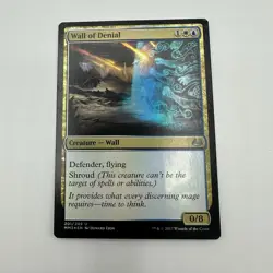 Wall of Denial Modern Masters 2017 Foil LP MTG Magic the Gathering - Image 1