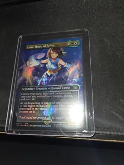 Yuna, Hope of Spira (Borderless) (Chocobo Track Foil) Final Fantasy Foil - Image 1