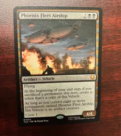 Phoenix Fleet Airship #114 Mythic - MTG Avatar: The Last Airbender NM regular - Image 2