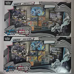Pokemon TCG Black Bolt White Flare Unova Heavy Hitters Premium Collection Lot 2x - Image 1