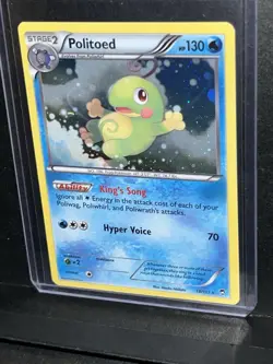 Politoed 18/111 Cosmos Holo XY: Furious Fists GALAXY SWIRL Pokemon TCG - Image 2