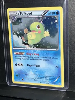 Politoed 18/111 Cosmos Holo XY: Furious Fists GALAXY SWIRL Pokemon TCG - Image 4