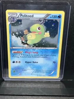 Politoed 18/111 Cosmos Holo XY: Furious Fists GALAXY SWIRL Pokemon TCG - Image 5