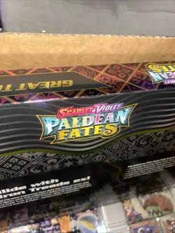 (2 Pokemon TCG PALDEAN FATES Great Tusk Iron Treads Ex Premium Collection Sealed - Image 4