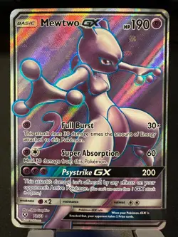 Mewtwo GX 72/73 Rare Shining Legends Pokemon TCG Psychic - Image 1
