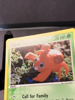 Pokemon TCG Paras #72/112 Firered & Leafgreen Reverse Holo Common 2004 VTG LP - Image 2