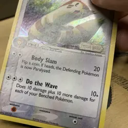 Pokemon Furret Ex Legend Maker Reverse Holo Stamped 33/92 Vintage V Ex Creased - Image 4