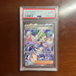 2024 POKEMON SSP EN-SURGING SPARKS ULTRA RARE #234 LISIA'S APPEAL PSA 10 - Image 1