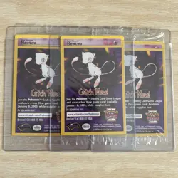 1x (Sealed) Mewtwo Pokemon WB Gold Stamped #3 1999 First Movie Black Star Promo - Image 1