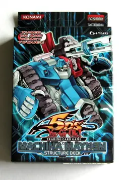 Yu-Gi-Oh! Structure Deck Machina Mayhem 1st Edition - Complete - New & Sealed! - Image 1